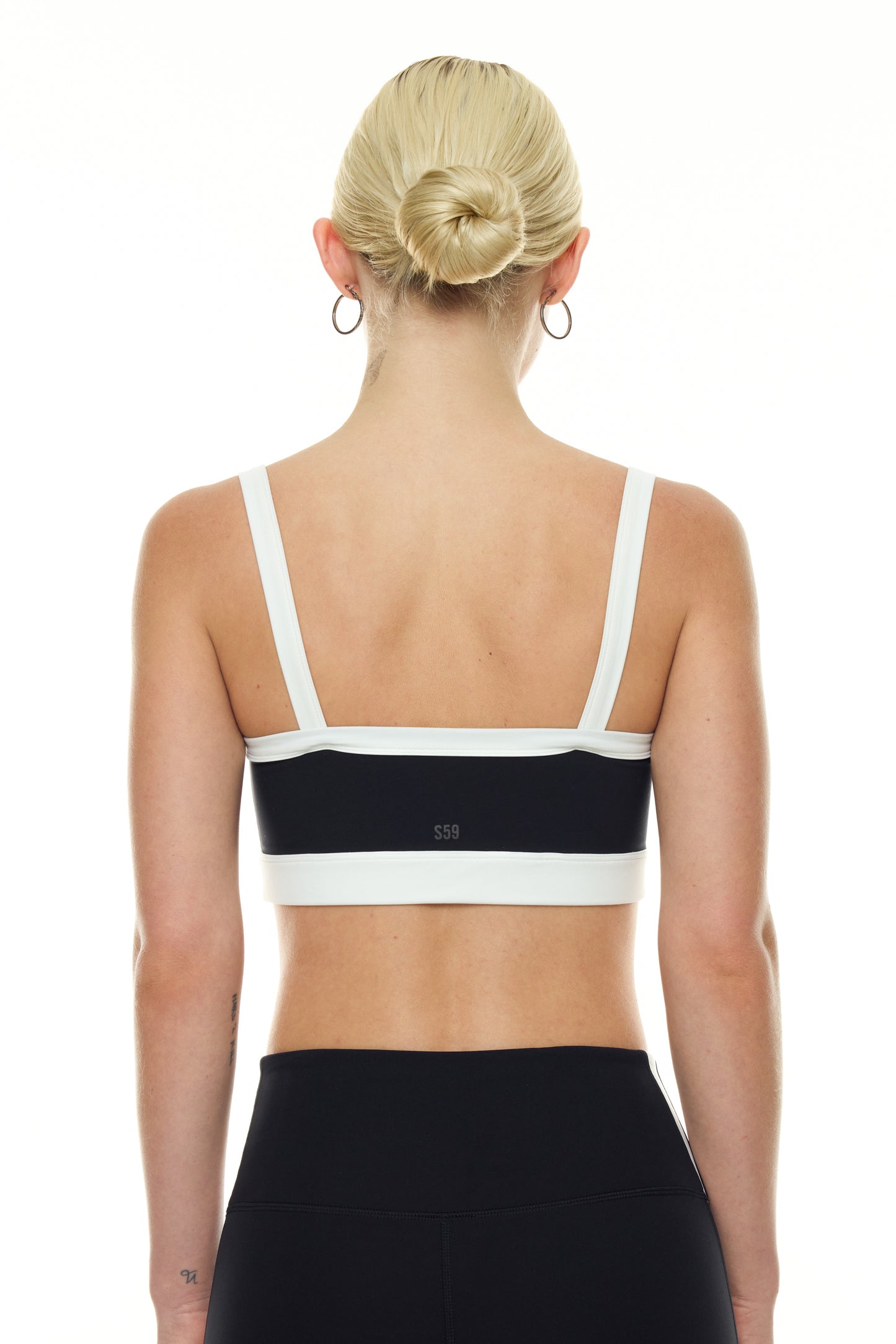 Monah Rigor Bra - Black/white