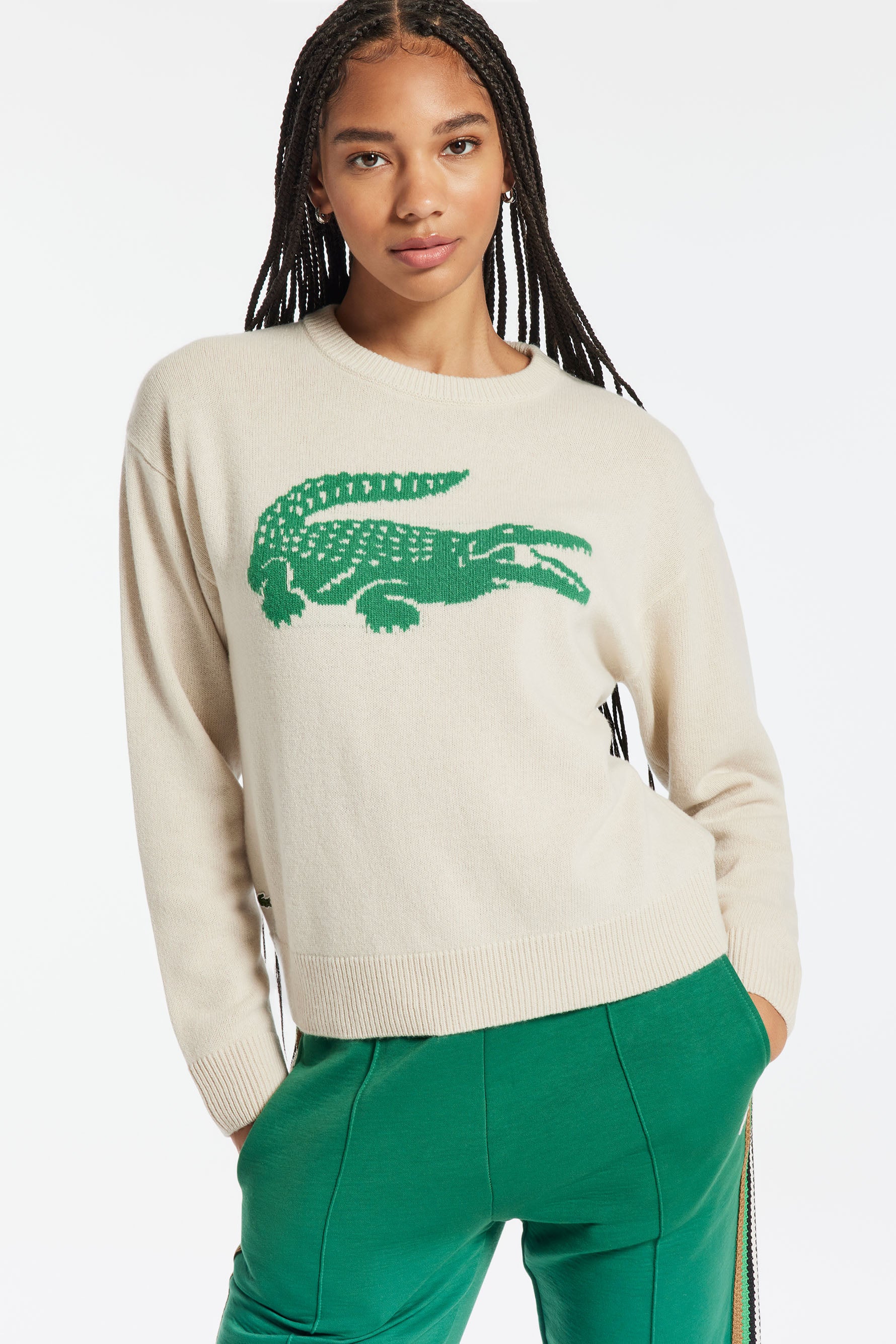 Crocodile Cashmere Sweater