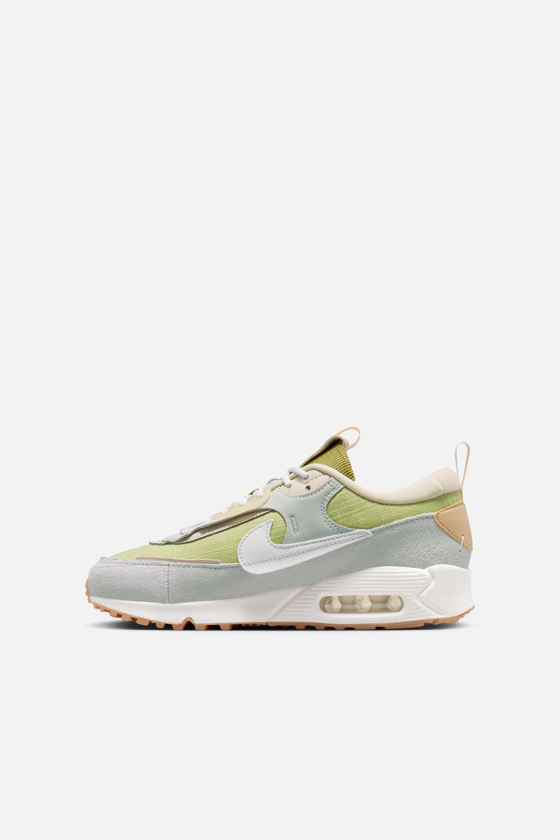 Nike Women's Air Max 90 Futura Sneakers in Buff Gold/Summit White | Size 6 | Bandier
