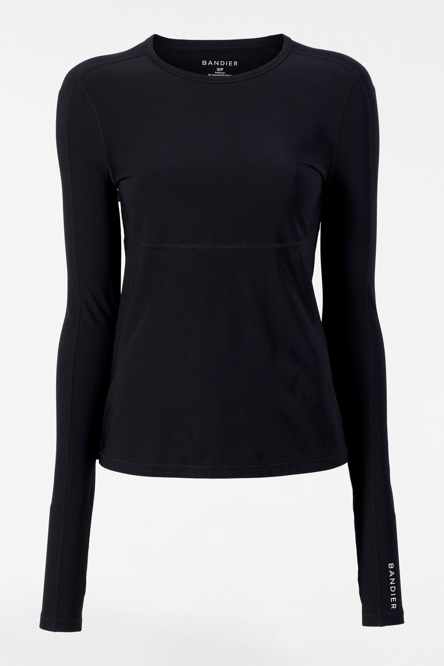 Pro Fleece Seam Long Sleeve Top - Black