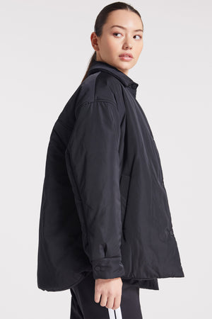 Classic Coaches Jacket in Black | BANDIER