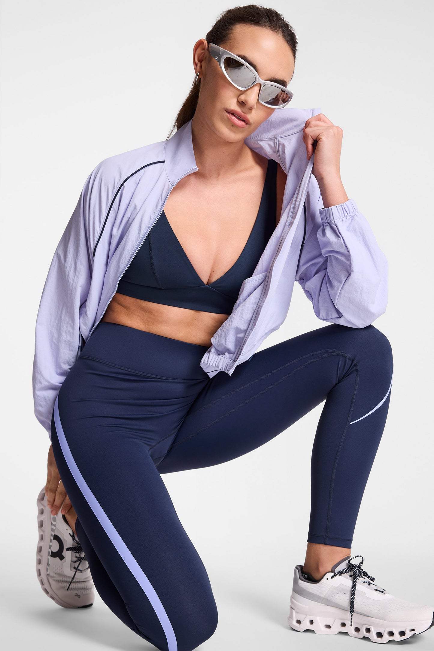 V Neck Plunge Bra - Navy Blazer