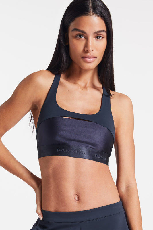 Sport Logo Bra - Navy Blazer