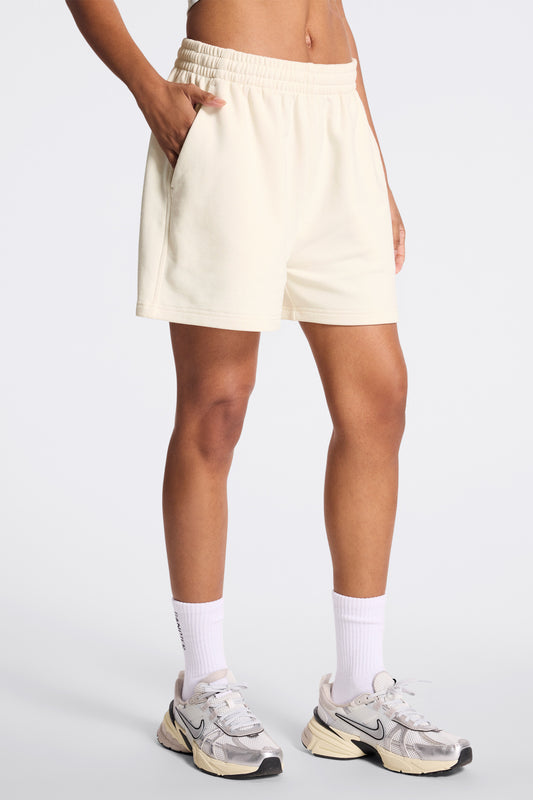 Classic Logo Terry Sweat Short - Gardenia