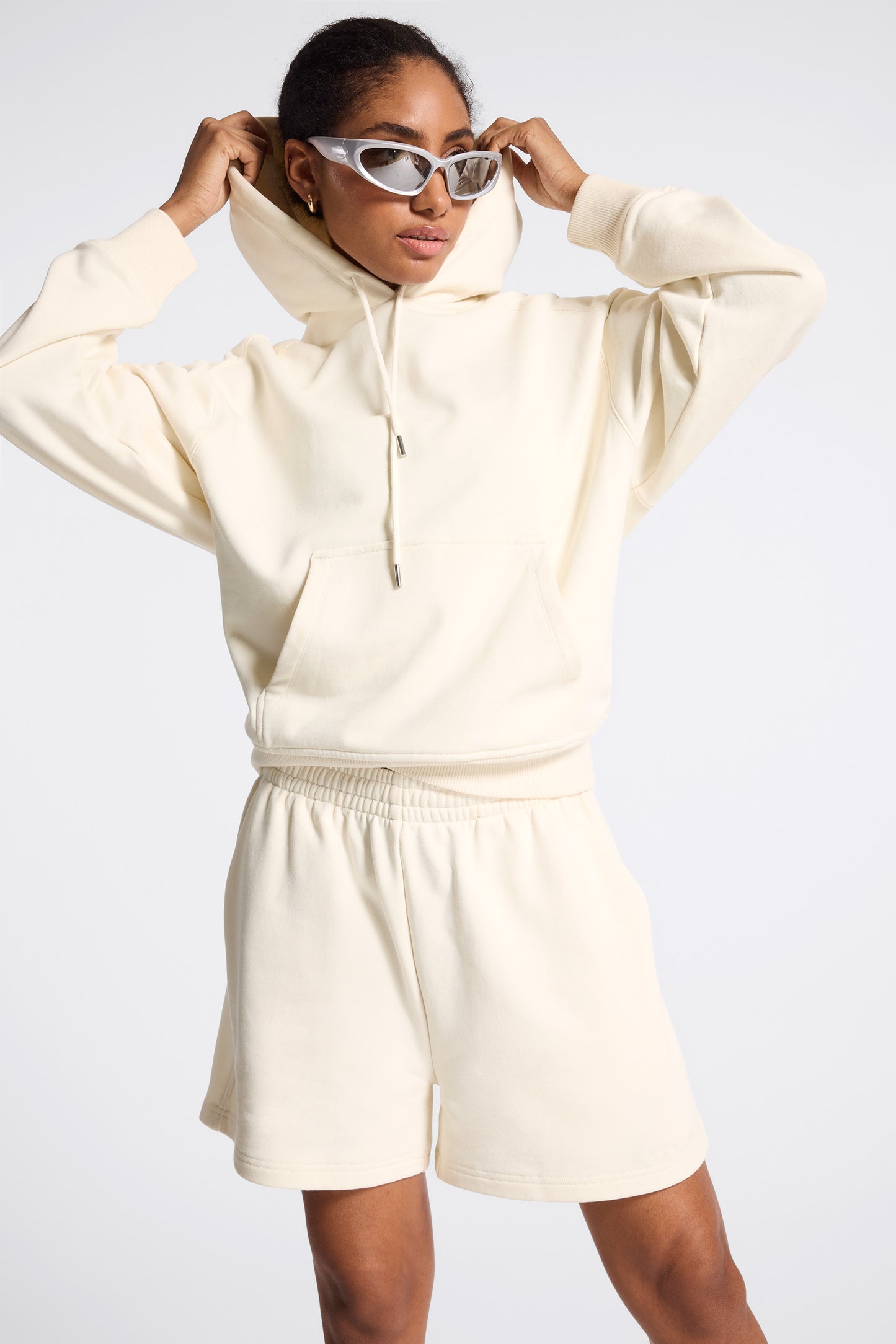 Classic Logo Terry Sweat Short - Gardenia