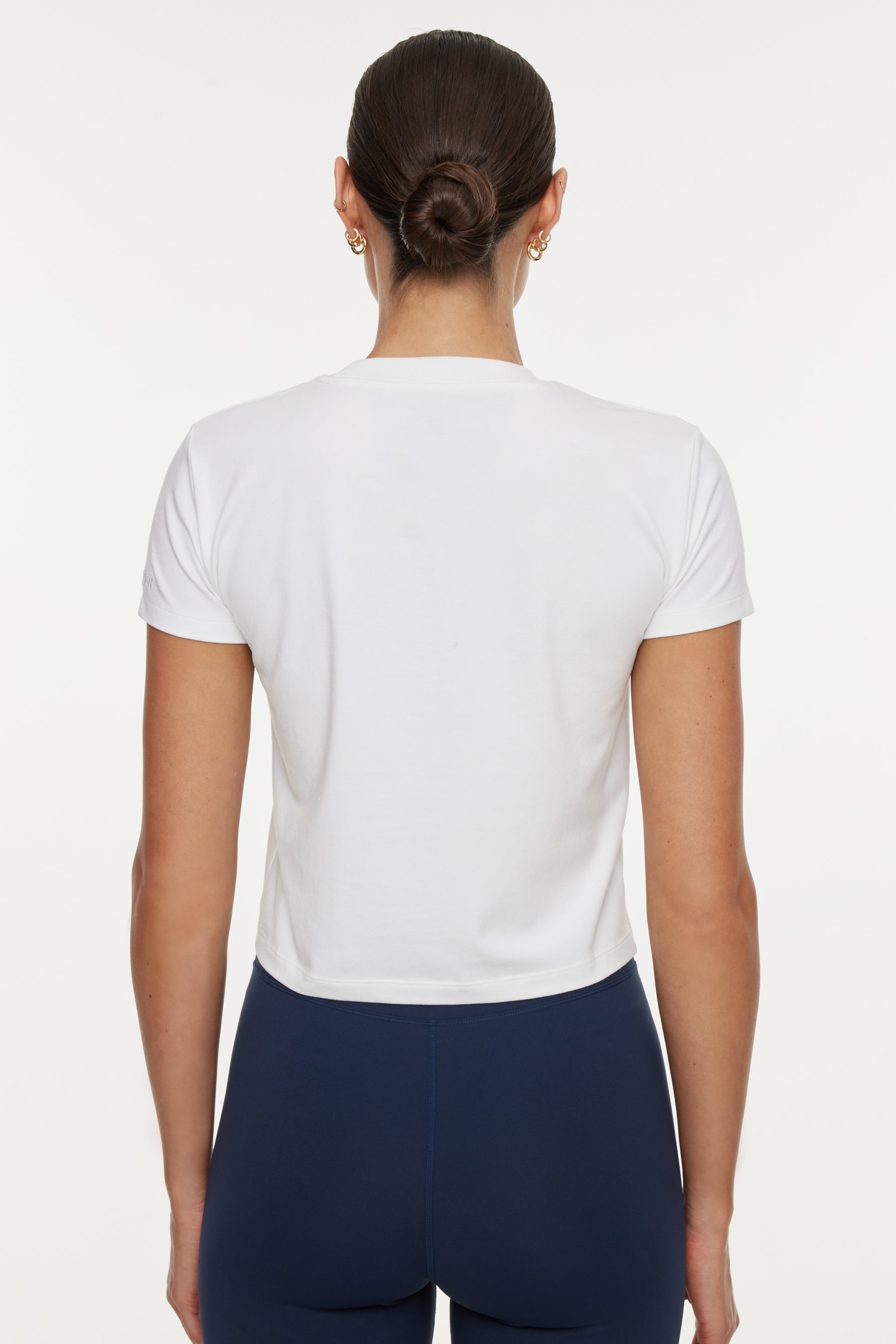 BANDIER Baby Tee - Gardenia $70 New