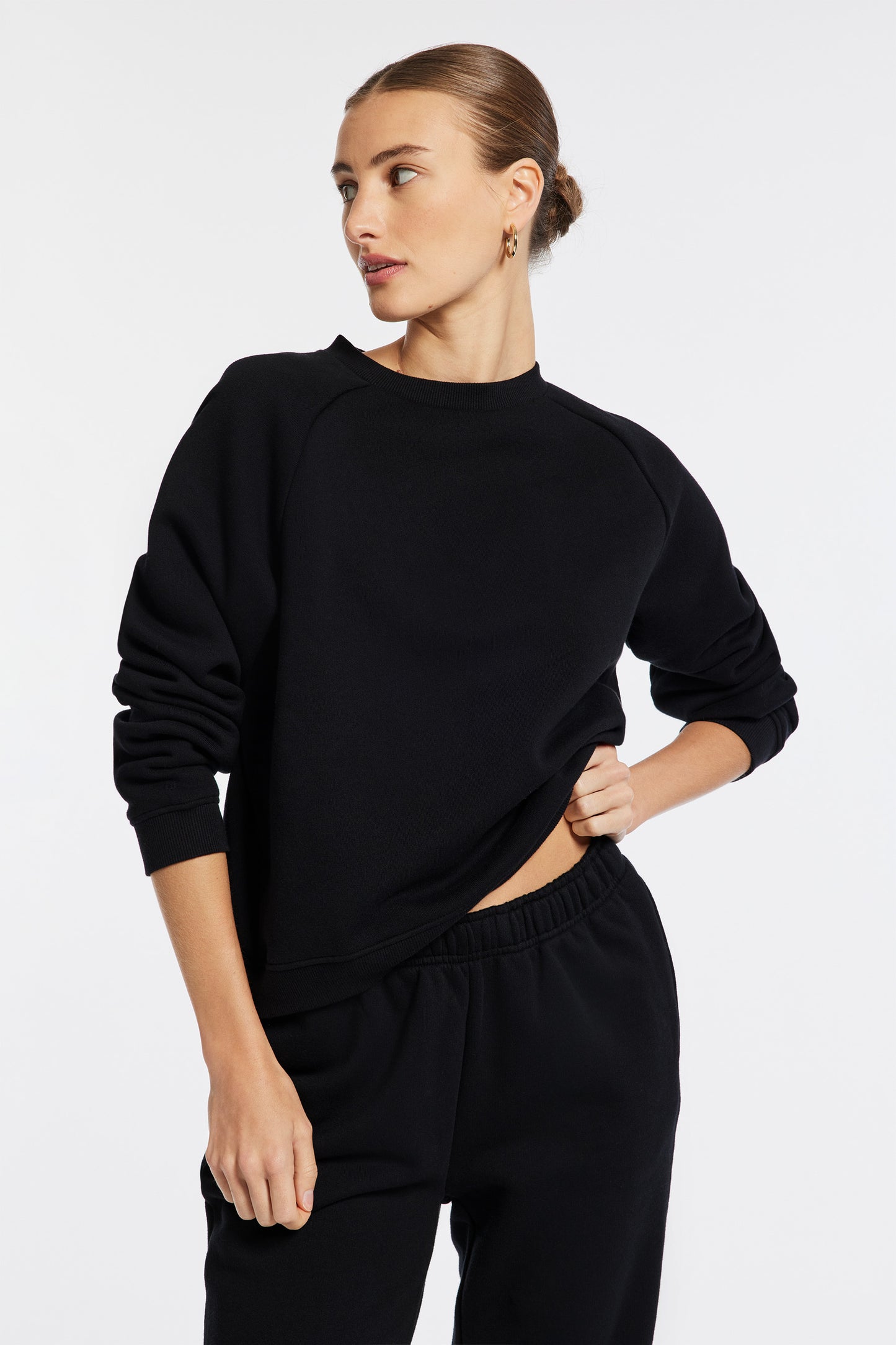 Park Weekend Fleece Crewneck Sweatshirt - Black