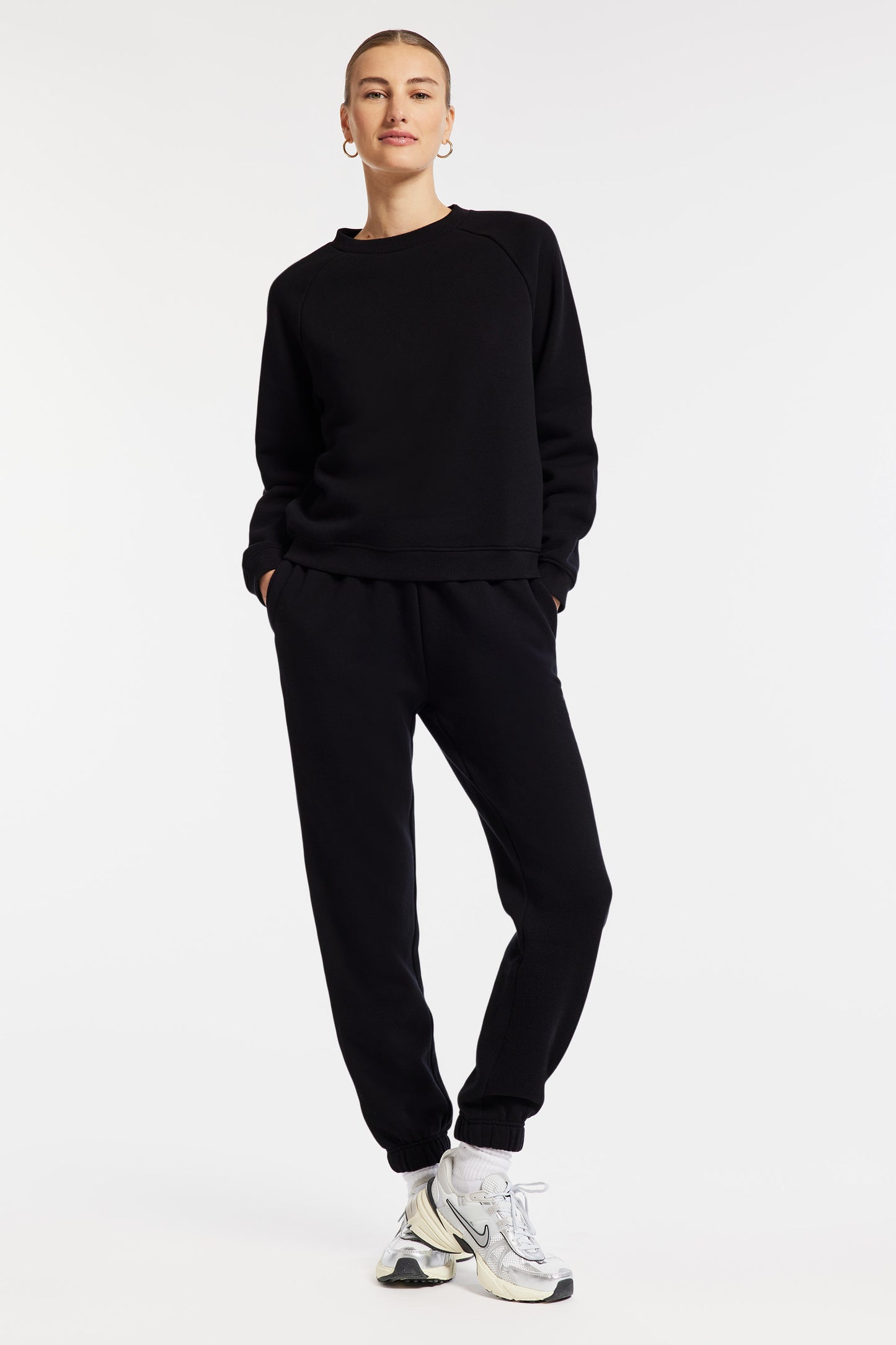 Park Weekend Fleece Crewneck Sweatshirt - Black