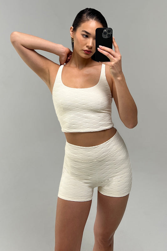 Yoko Lucia Crop - Ivory