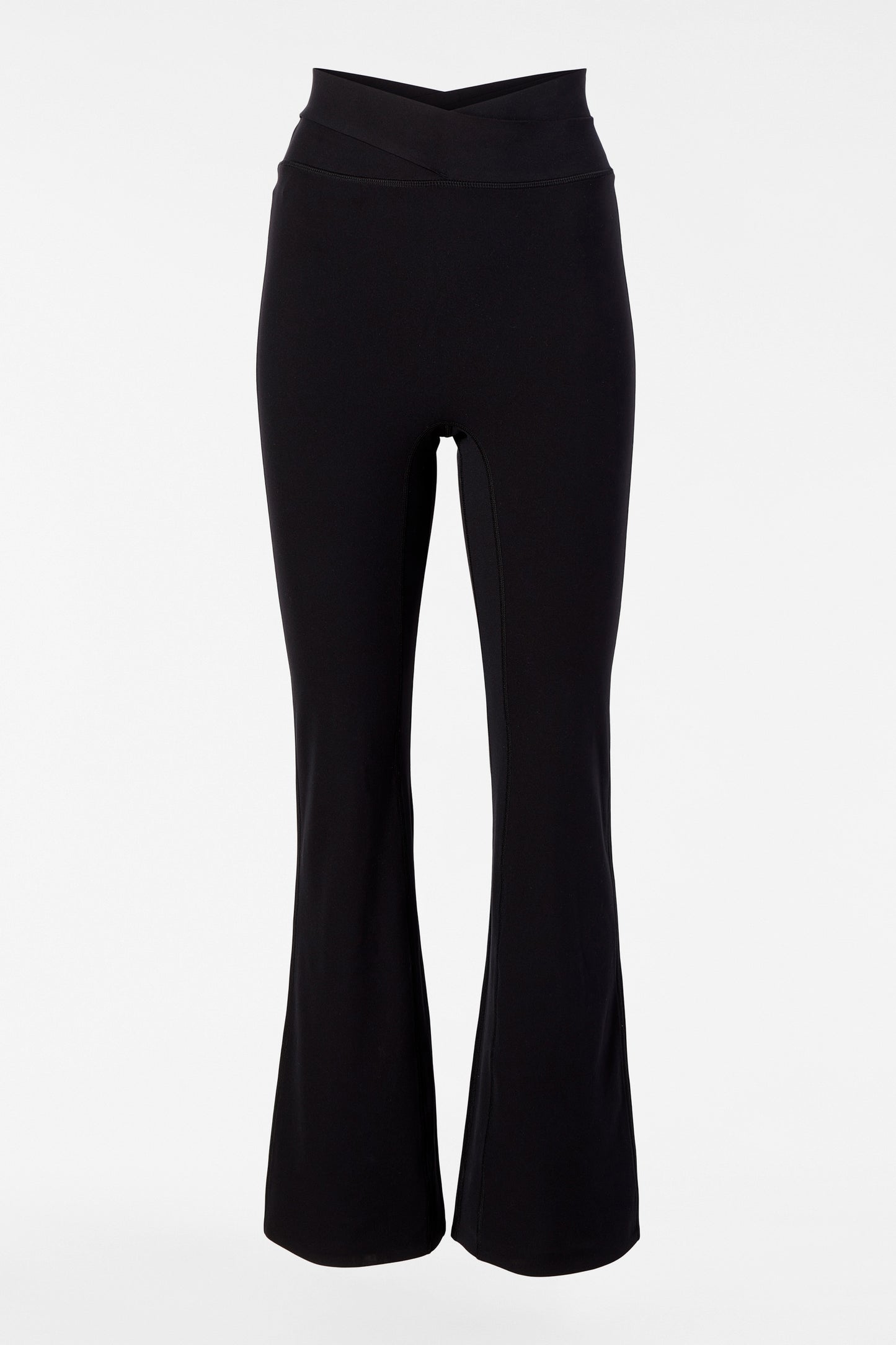 Luna Wrap Flare Legging - Black