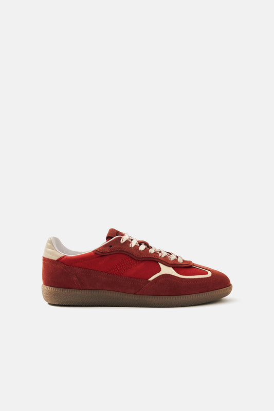 Tb.490 Rife Sheen Sneakers - Red Leather