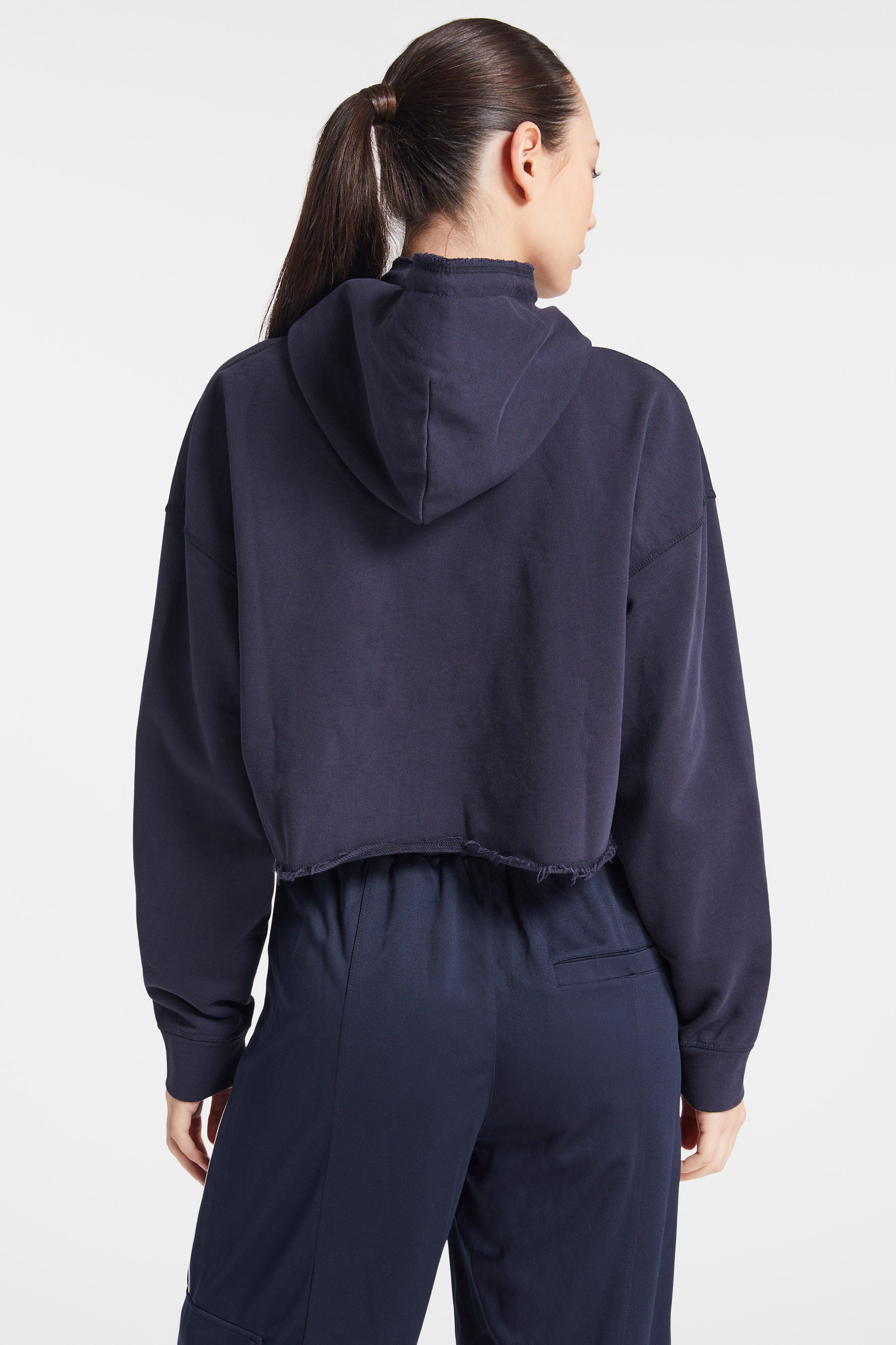 Isoli Cropped Oversized Hoodie