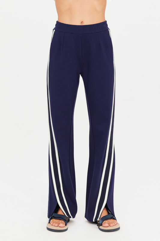 Petra Flare Pant - Navy