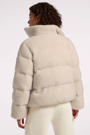 Light before dark hot sale teddy puffer jacket