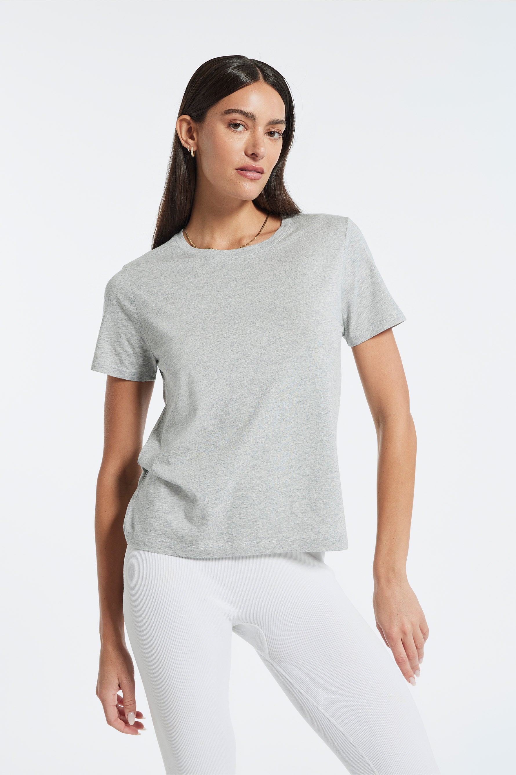 wesley Cooper Classic Cotton Modal Tee - BANDIER