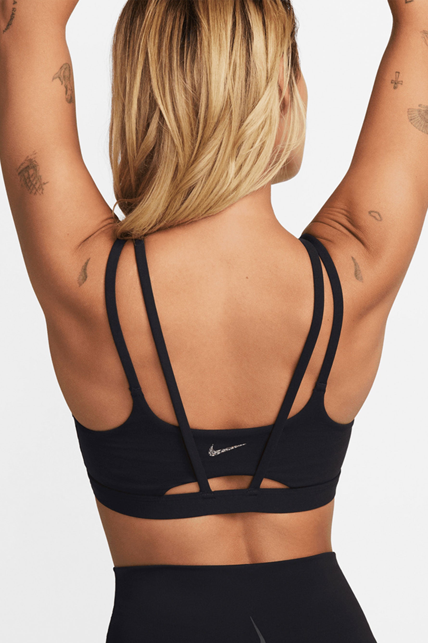 Nike Women's Plus Solid Indy Sports Bra Gray Size 2X 