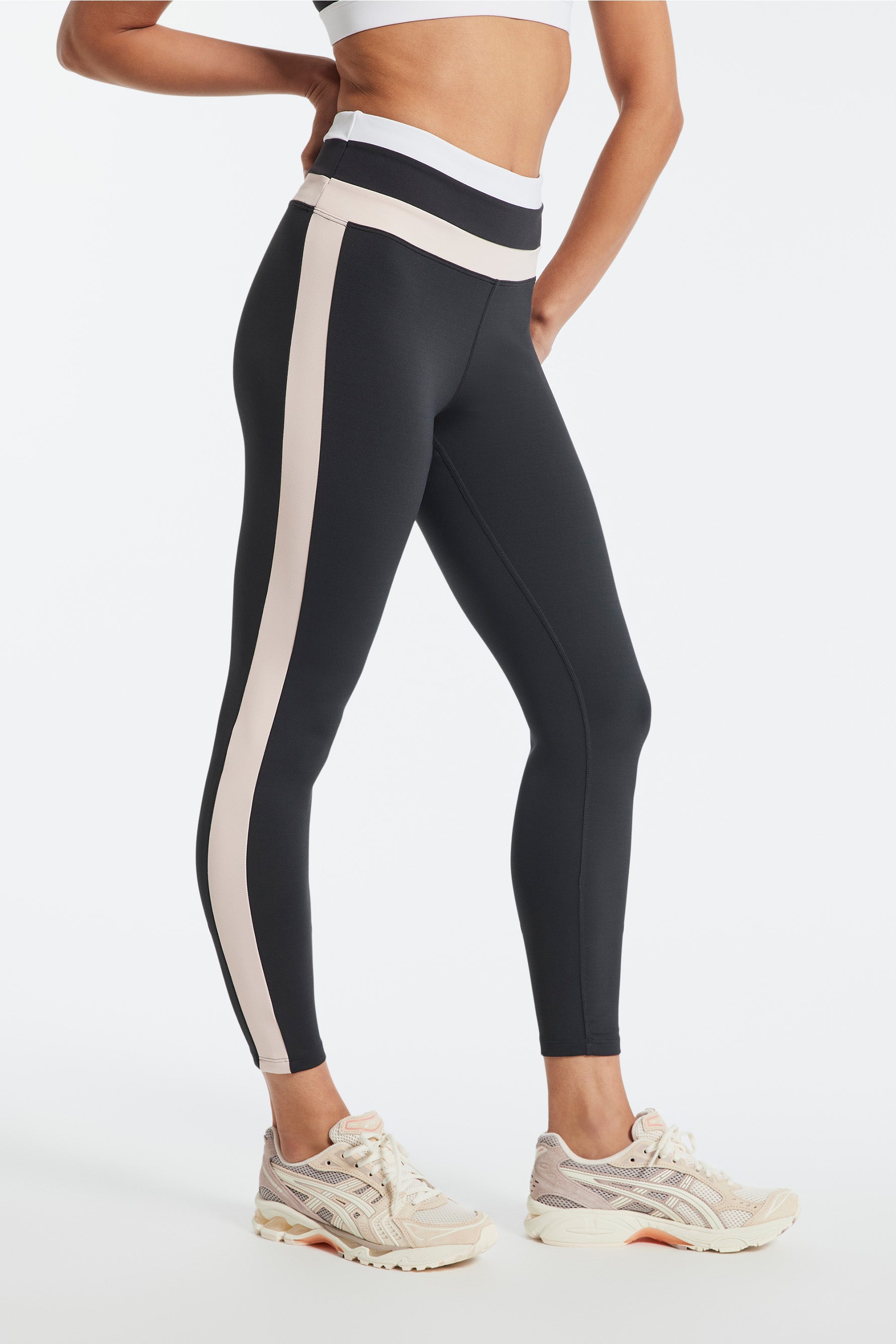 IVL Collective Scallop Active Legging- Pink Yarrow, 4- NWT! Bandier Leggings