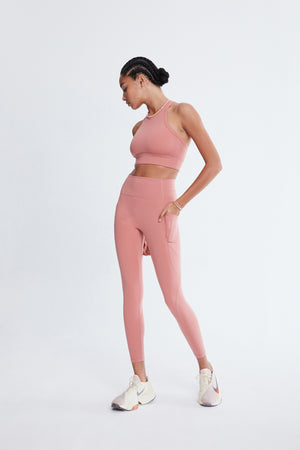 Shop Soft Luxe Wrap Waistband Gym Leggings online