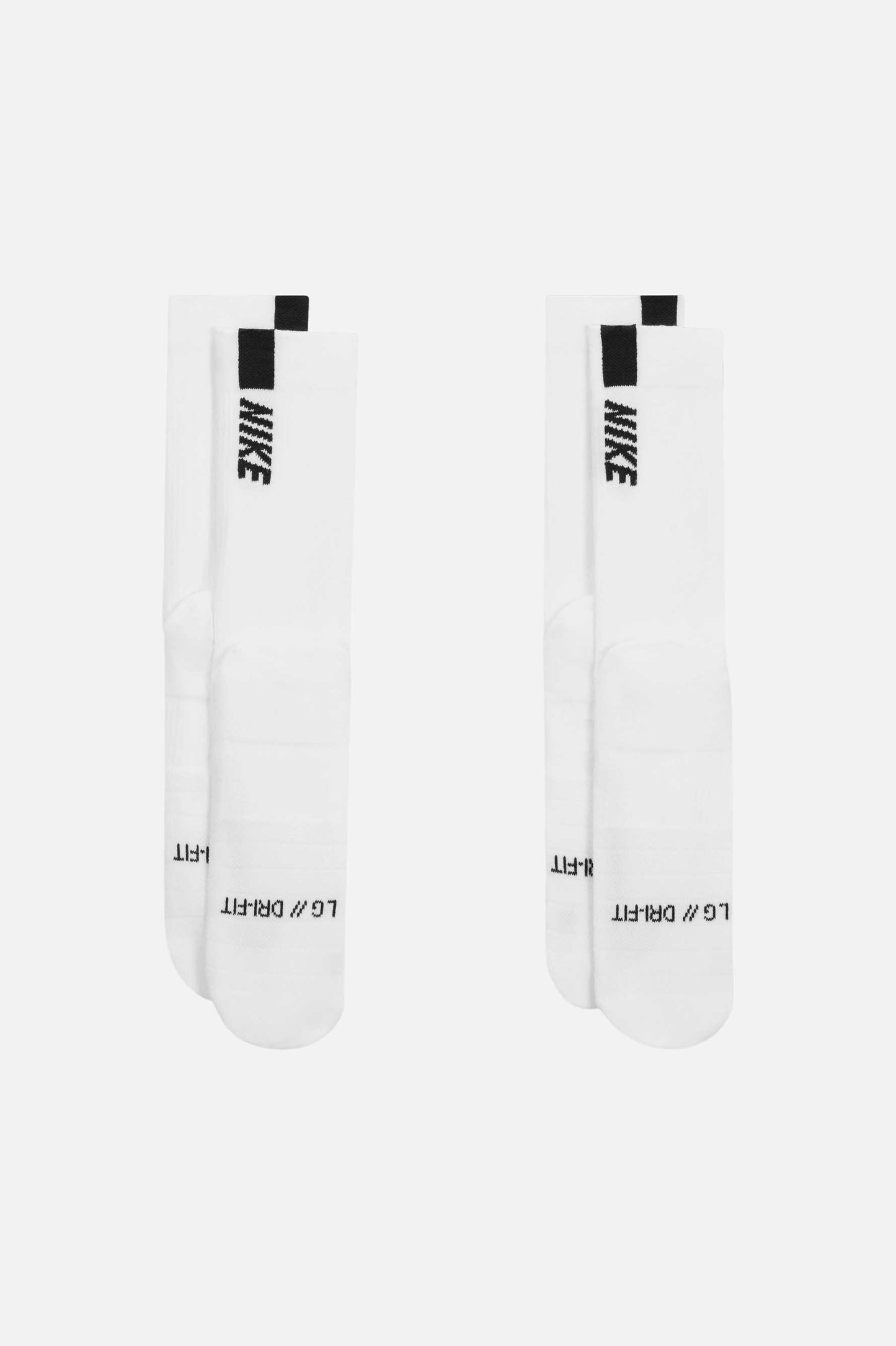 Nike Multiplier Crew Socks - White/black