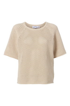 Louis Vuitton LV x YK Infinity Dots Knit Crop Top, White, XL