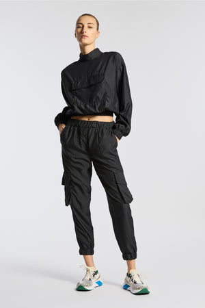 NIKE WINDSHIRT PULLOVER - BLACK